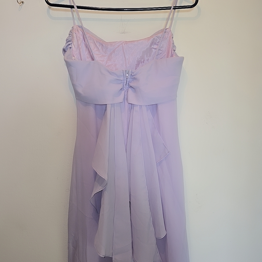 Lavender Spaghetti Strap Dress